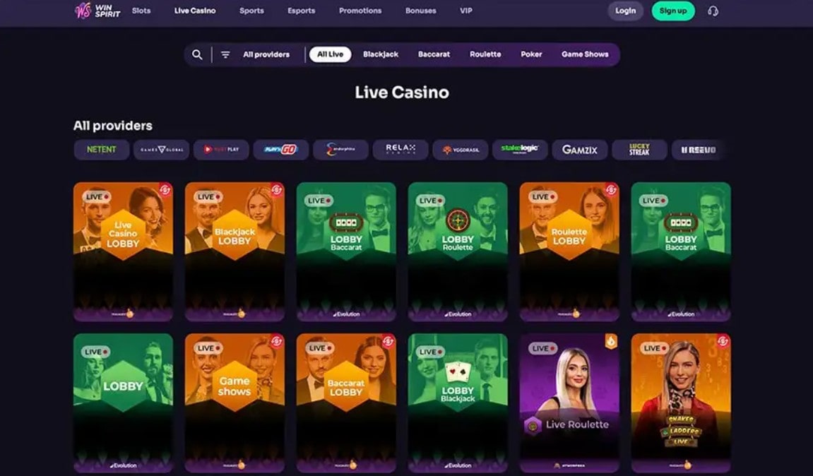 Winsprit casino